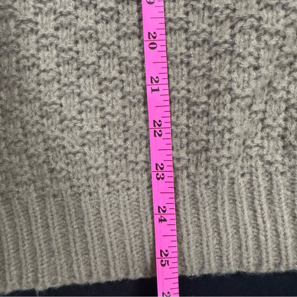 Entro Tan Patterned Crew Neck Sweater - Picture 9 of 9